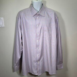 big & tall , Eton multi color plaids high quality dress shirt